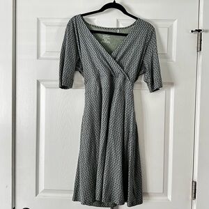 Toad Chic Eco Wrap Dress | Organic Cotton + Tencel | M